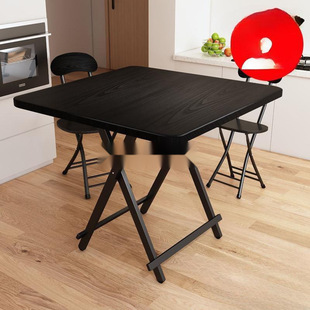 Folding Table for Home Use, Small Table for Eating and Studying, Simple Folding Table for Stalls and Rental Houses