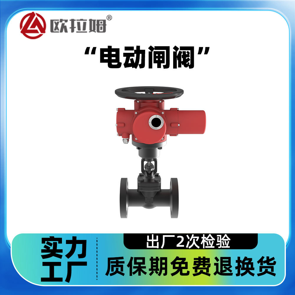 电动法兰闸阀 Z941H型号 模腔锻造 楔式单闸板式 煎药装置 欧拉姆