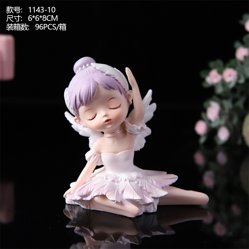 网红热卖白月星河安妮女孩摆件治愈系卡通可爱小众高级感礼品批发|undefined