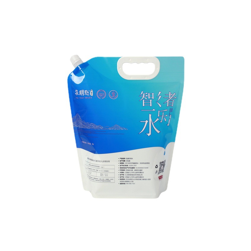 吸嘴袋的结构首要分为两部分