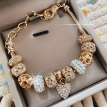 W 73353 DIY Beaded Rhinestone Bracelet DIY ����ˮ��ʱ������