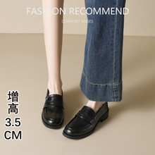 Ӣ���L��ɫ����ЬŮ���2025�¿��ļ��A�^СƤЬ��ϵŮjk��aŮЬ