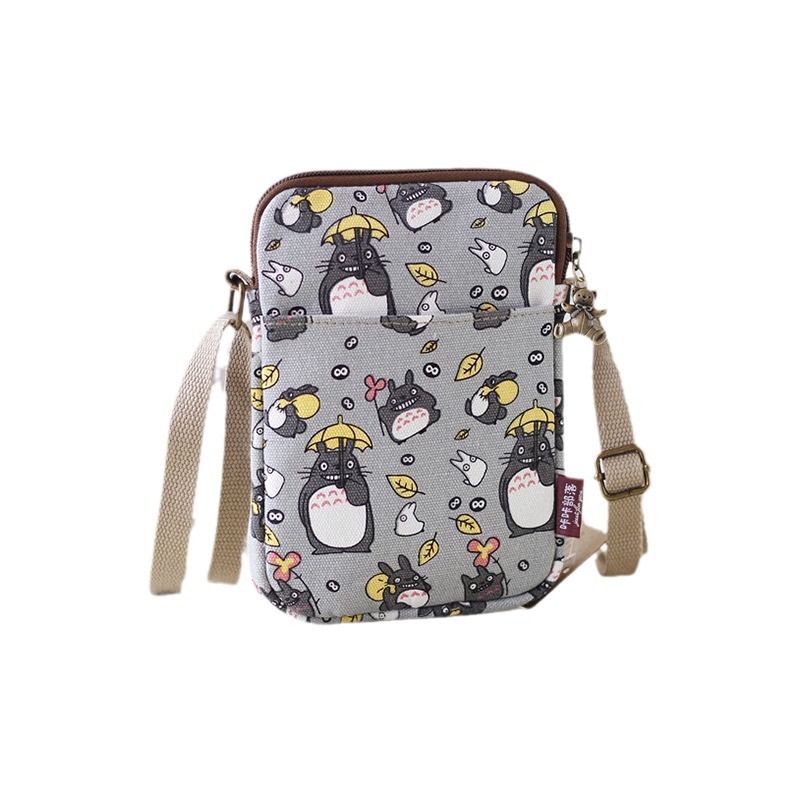 Nueva moda tela bolsa de teléfono móvil Mini pequeña bolsa de hombro bolsa de mensajero monedero femenino bolso del teléfono móvil