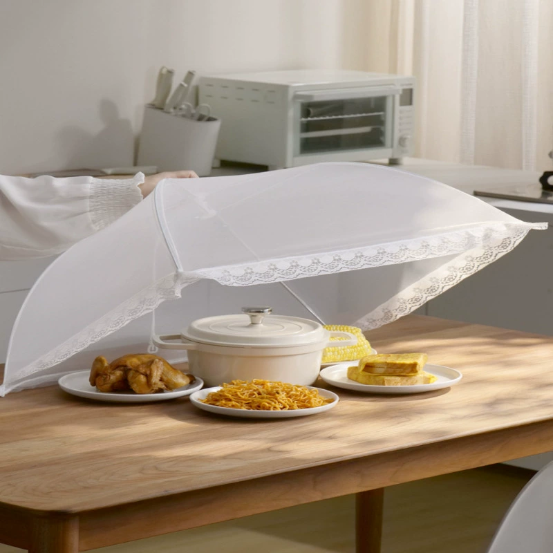 Овощная крышка, бытовая, новинка 2025 года, складная, противомоскитная, коммерческая, овощная крышка, крышка для обеденного стола, крышка для остатков еды, крышка для еды