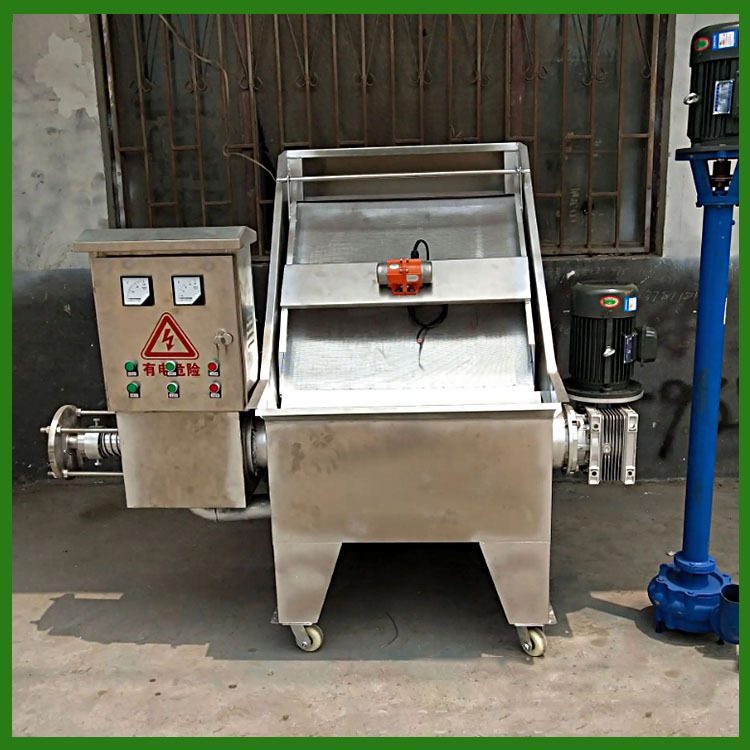 琪源XGF-1500斜筛式分离机 40m³固液分离机斜切固液分离机