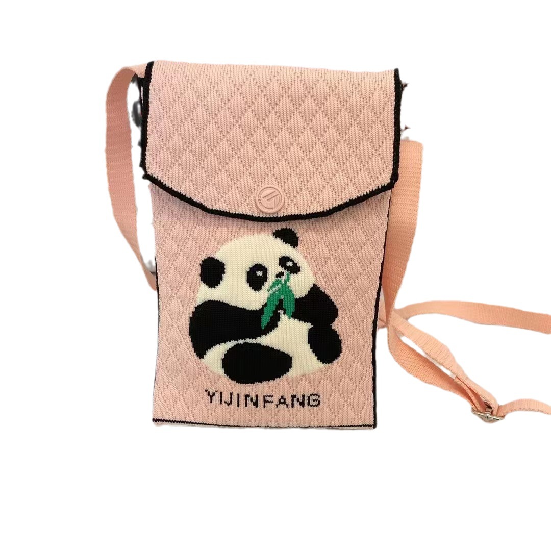 Small design cute knitted small bag