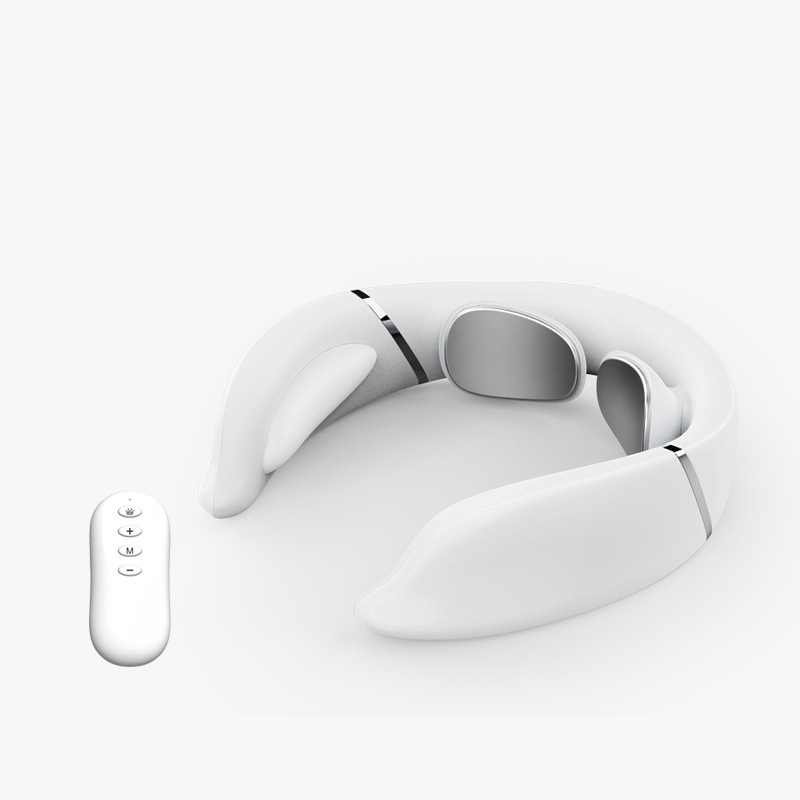 颈椎按摩器颈部按摩仪小海豚清新颈部护理脉冲肩颈按摩脖子护颈仪