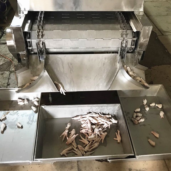 供应鸡爪分切机 凤爪分段锯  外贸出口自动切割机 工厂直销