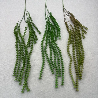 仿真狐尾垂吊绿植藤条室内装饰假植物绿植墙艺摆件婚庆田园风装饰