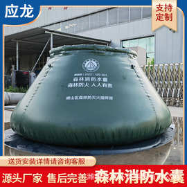 应龙环保支持定制 户外软体消防抗旱储水罐 软体水罐
