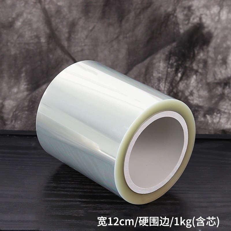 Pastel de mousse borde de cumpleaños pastel de polpa blanda borde de grado alimenticio engrosado alto borde de decoración de pastel blanda