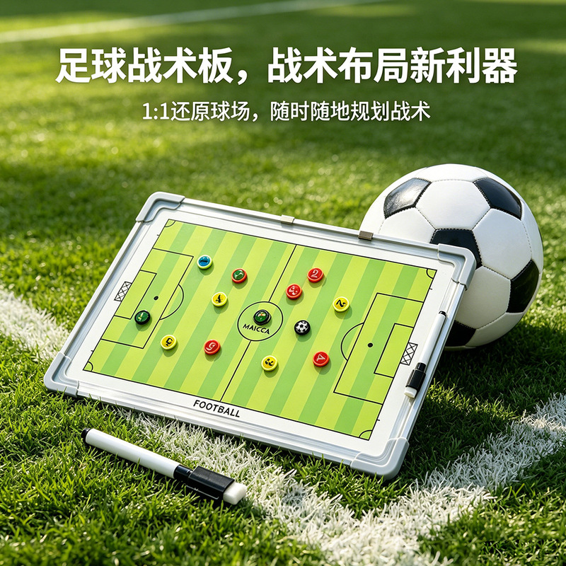 Football Tactical Board, Basketball Tactical Board, Magnetic Zipper-Style Coach Tactical Board, Five-A-Side Football Magnetic Coach Board
