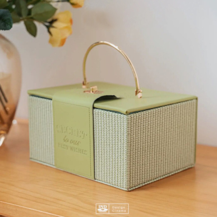 小红书手提皮质化妆箱伴手礼礼盒婚礼满月周岁结婚伴郎伴娘伴手礼