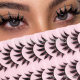 Europe and the United States cross-border good things 5D multi-level one-piece false eyelashes cat's eye fox series thick three-dimensional curling factory wholesale
