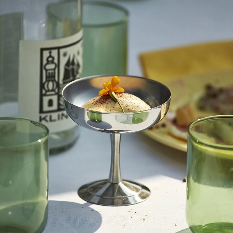 不锈钢创意甜品杯轻奢ins风网红雪糕杯冰淇淋杯餐厅鸡尾酒杯|undefined