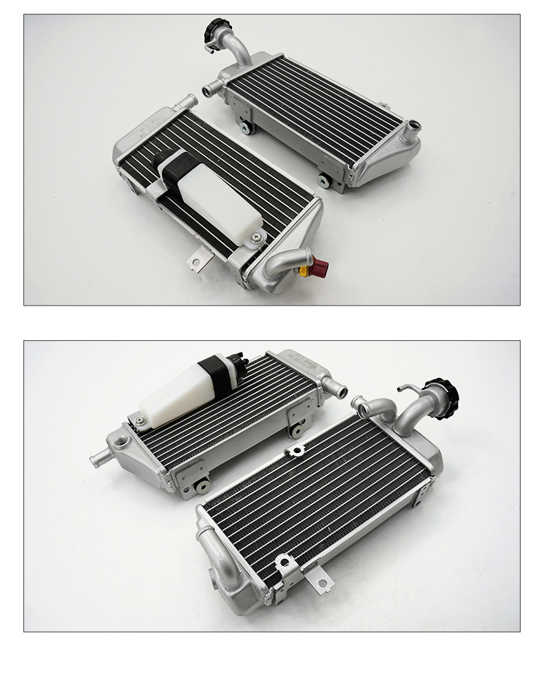 Motorcycle Radiator Zuma K7Nb300/Cbs300 Off-Road Engine Left and Right Water Tank Assembly All-Aluminum