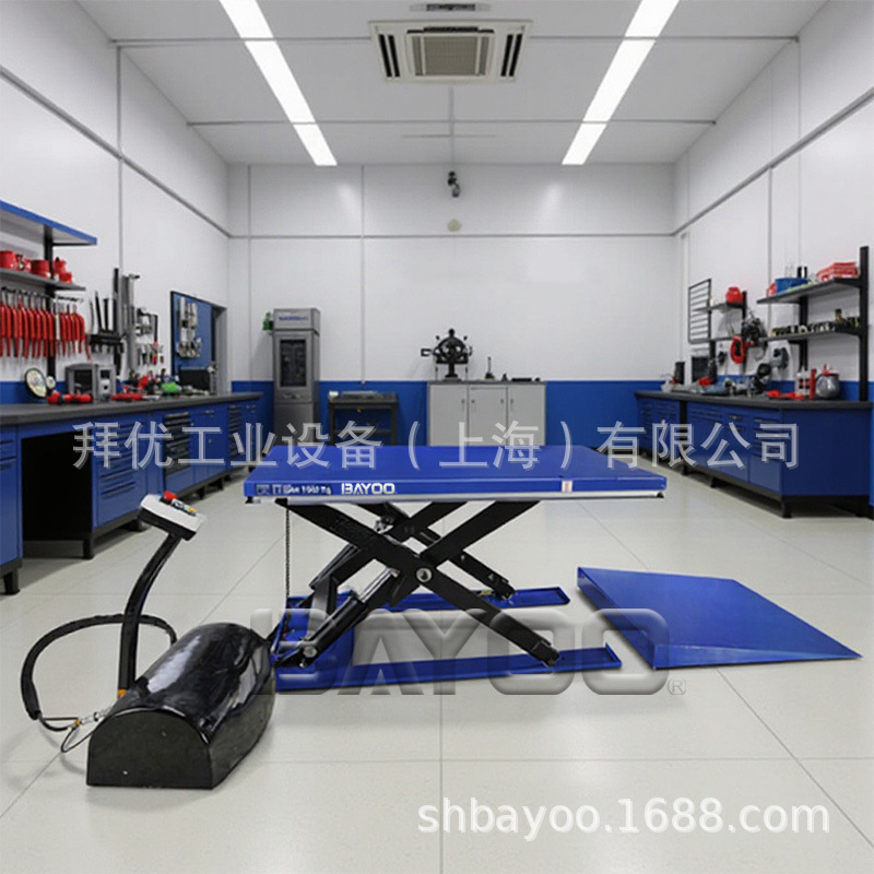 BAYOO/拜优超低型电动升降平台液压升降平台低放型升降平台