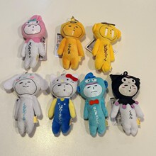 猫咪联名可爱丑娃娃懒蛋蛋丑鱼库洛米布丁狗丑萌挂件毛绒公仔挂饰