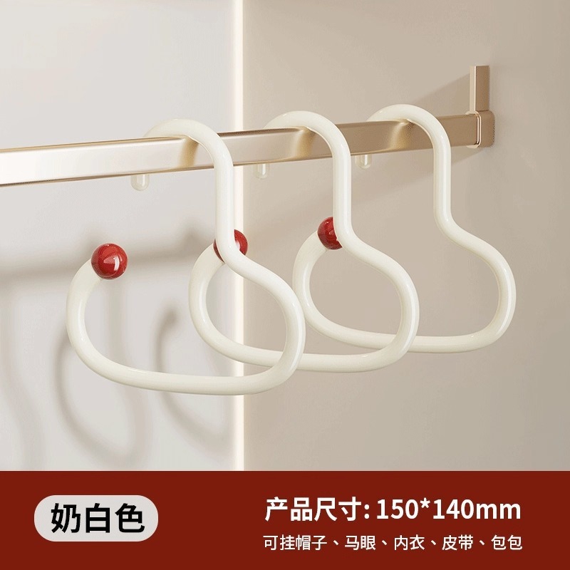 多巴胺创意圆环衣架防滑落挂帽子丝巾围巾多功能家用收纳神器简约|undefined