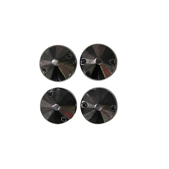 枪黑色尖锥形铜片 手钉金属珠片