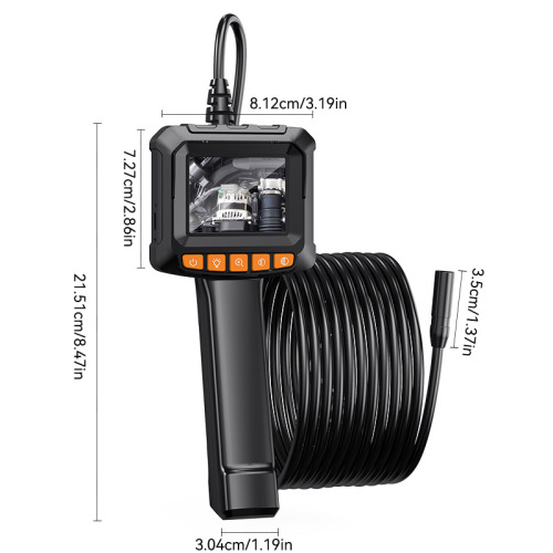 New Product 2.4-inch 500W Portable High-Definition Borescope Handle Borescope G20 Industrial Pipe Borescope