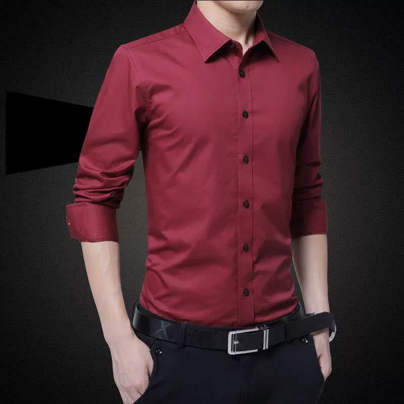 П Demi-season shirt for leisure, slim fit, with short sleeve