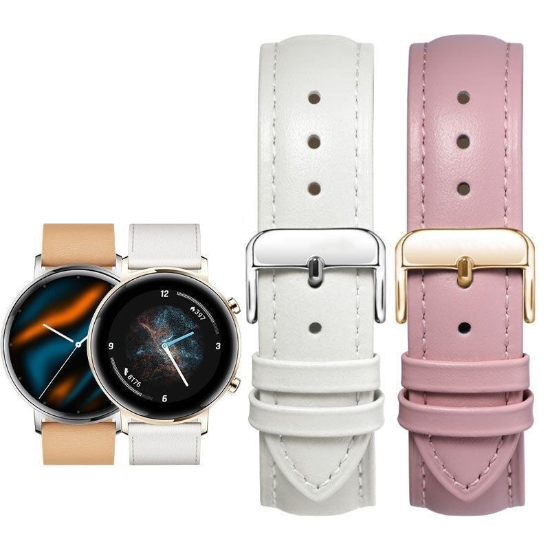 Suitable for Huawei Gt Series Watch Straps, Leather Watch Straps, Gt4Gt3Gt2, Xiaomi Manufacturer Wholesale Direct Sales