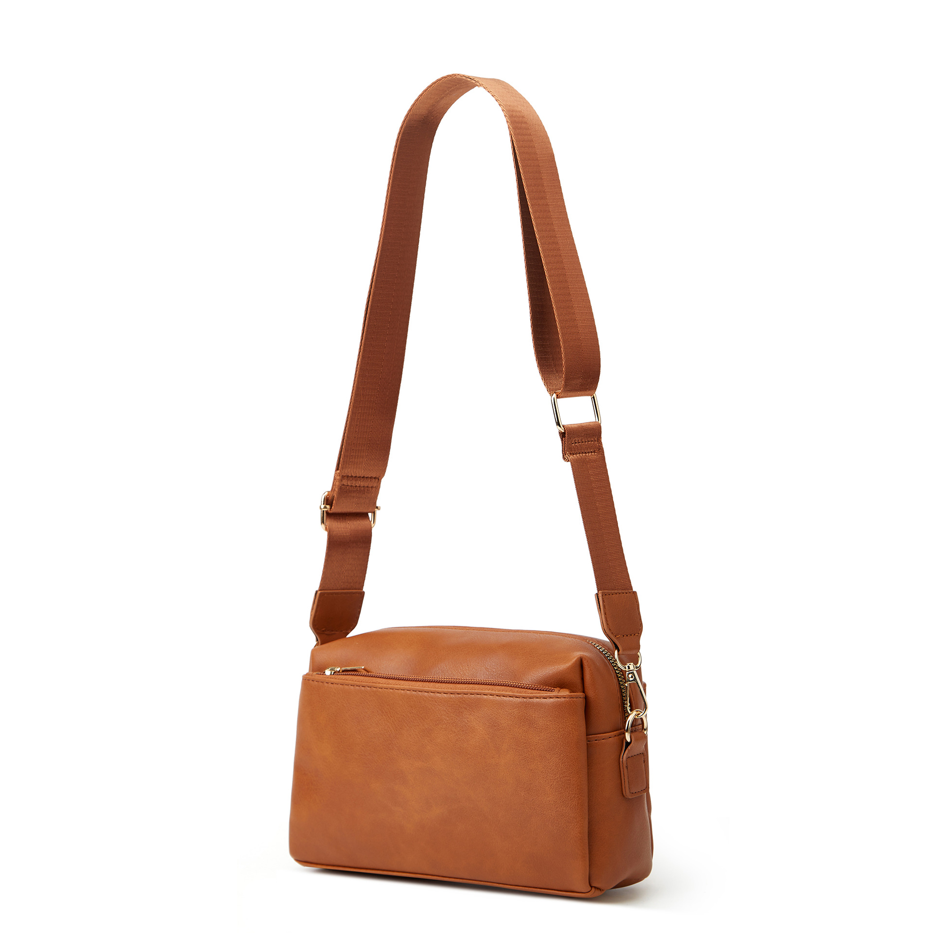 Bolso de mujer bandolera pequeña bolsa 2021 Nuevo bolso de mujer de PU impermeable con cremallera múltiple Bolso cuadrado pequeño para mujer