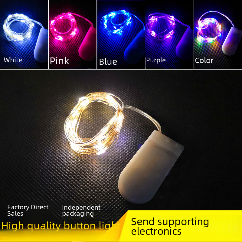 LED copper light string cake bouquet gift box decorative Christmas…