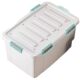 Golden Cat Clothes Storage Box Large Capacity Oversized Clothes Storage Student Dormitory Storage Household Plastic Finishing Box