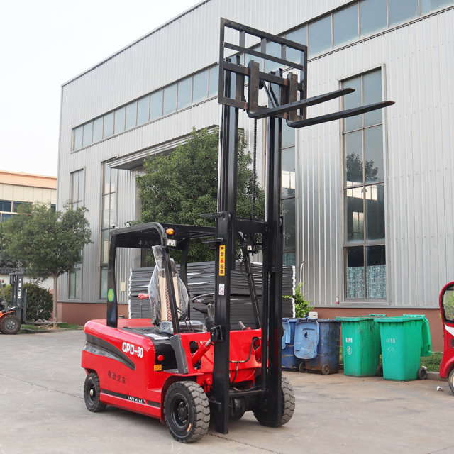 电动叉车2吨多功能液压堆高车仓储搬运车四轮座驾式电动叉车3吨