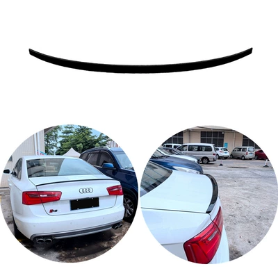 Suitable for 2012-2018 Audi A6L A6L S6 Modified Special Punch-Free Paint Spoiler Modification