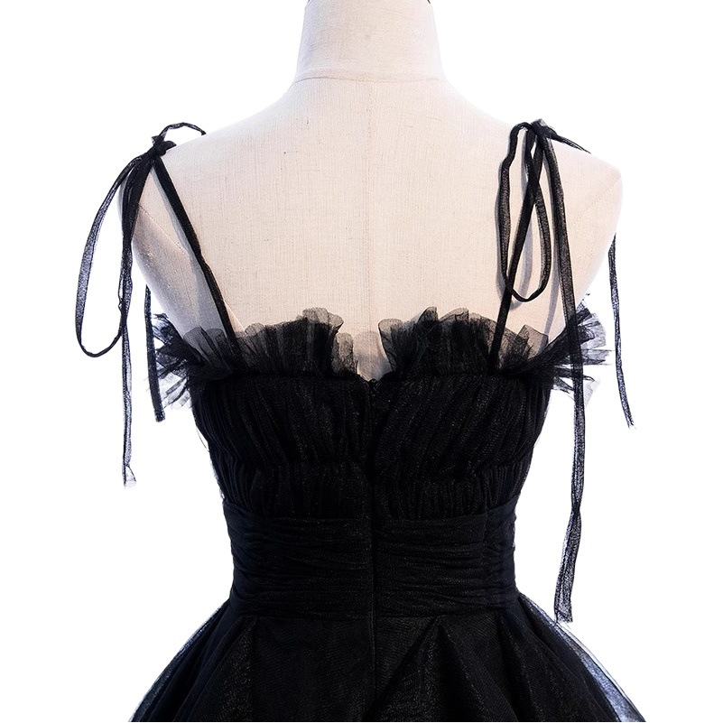 Vestido de fiesta para mujeres 2026 nuevo largo temperamento de hadas normalmente se puede usar el anfitrión de la fiesta vestido adelgazante