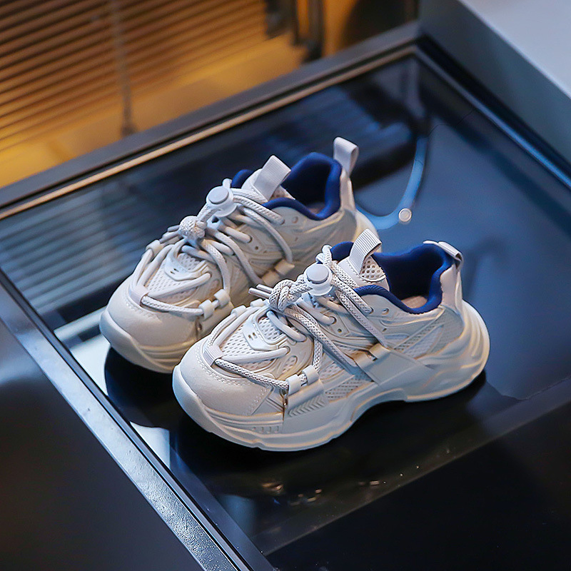 Otroške superge Tekaški copati za fante Dihajoči dekliški čevlji za prosti čas Osebni čevlji za očke nedrseči_voghion.com