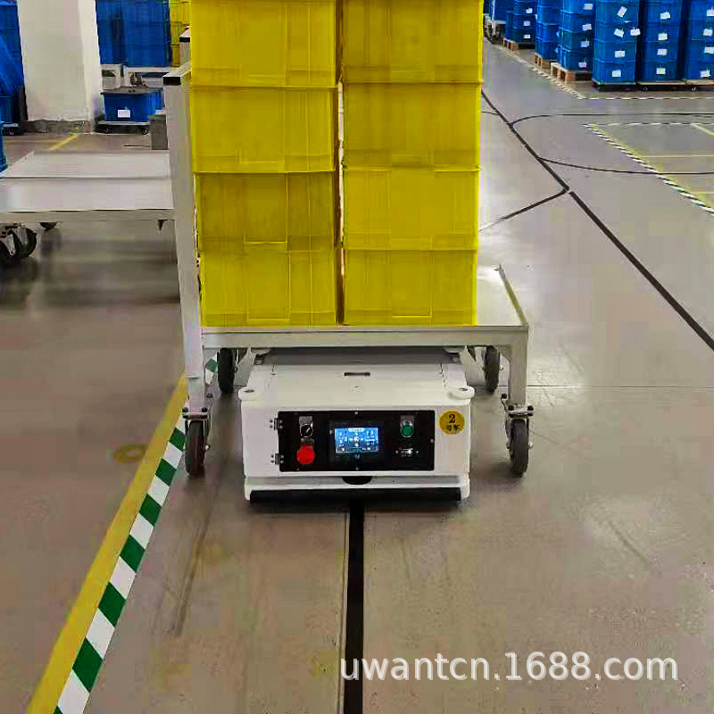 agv小车agv搬运车 潜伏牵引料车间生产 自动运输无人搬运机器人