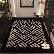 輕奢進門玄關腳墊換鞋區地毯可剪裁圈絨地墊耐臟耐磨好打理進門墊