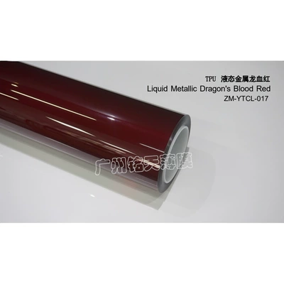 Auto Color Change Film – car TPU color change film - imported-tpu-liquid-metal-dragon-blood-red-152-15m-roll