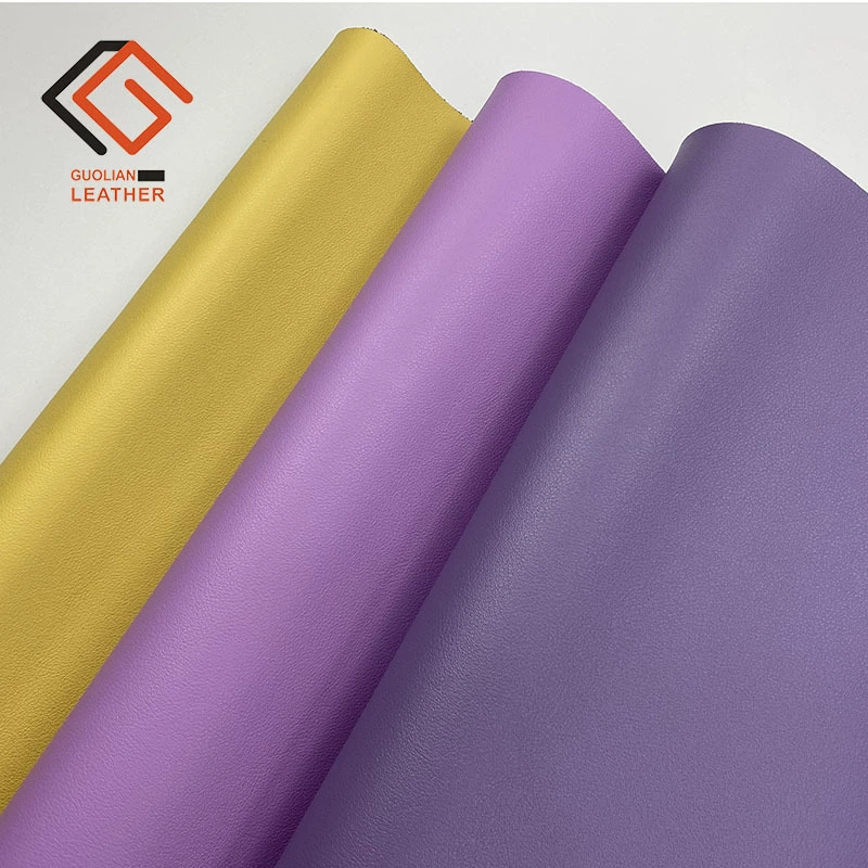 Spot 1.7mmpvc simulation 538 leather fine lines of lychee pattern suede bottom handbag bag fabric