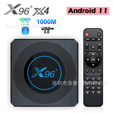 X96 X4 S905X4 ׿11.0 WjC픺 4G 64GB 8K TV BOX @ RGB