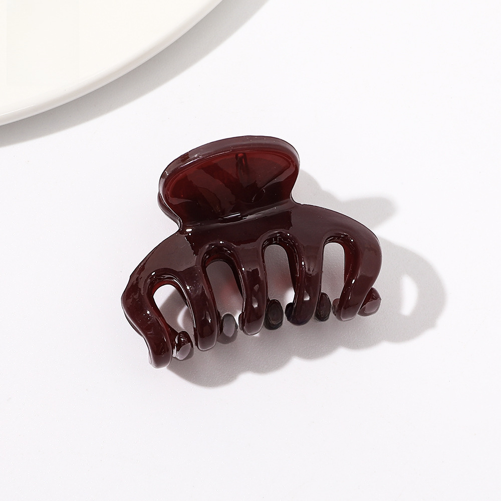 Qiyue Korean jelly small hairpin side clip back head updo hair clip small size bangs clip hair accessories headdress wholesale_voghion.com