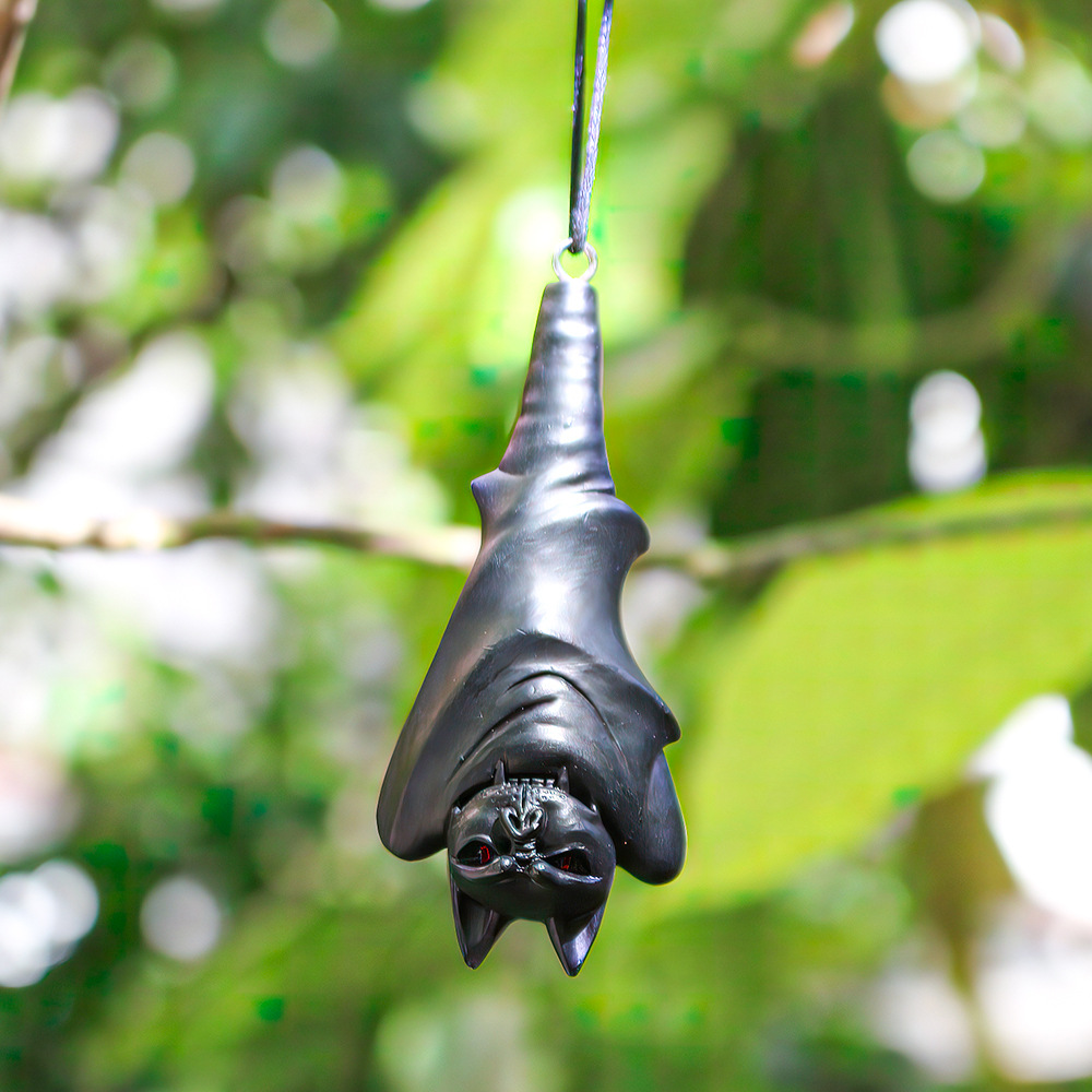  New Halloween Outdoor Decoration White Clothes Ghost Bat Hanging Pieces Courtyard Atmosphere Decoration Pendant Decorations
