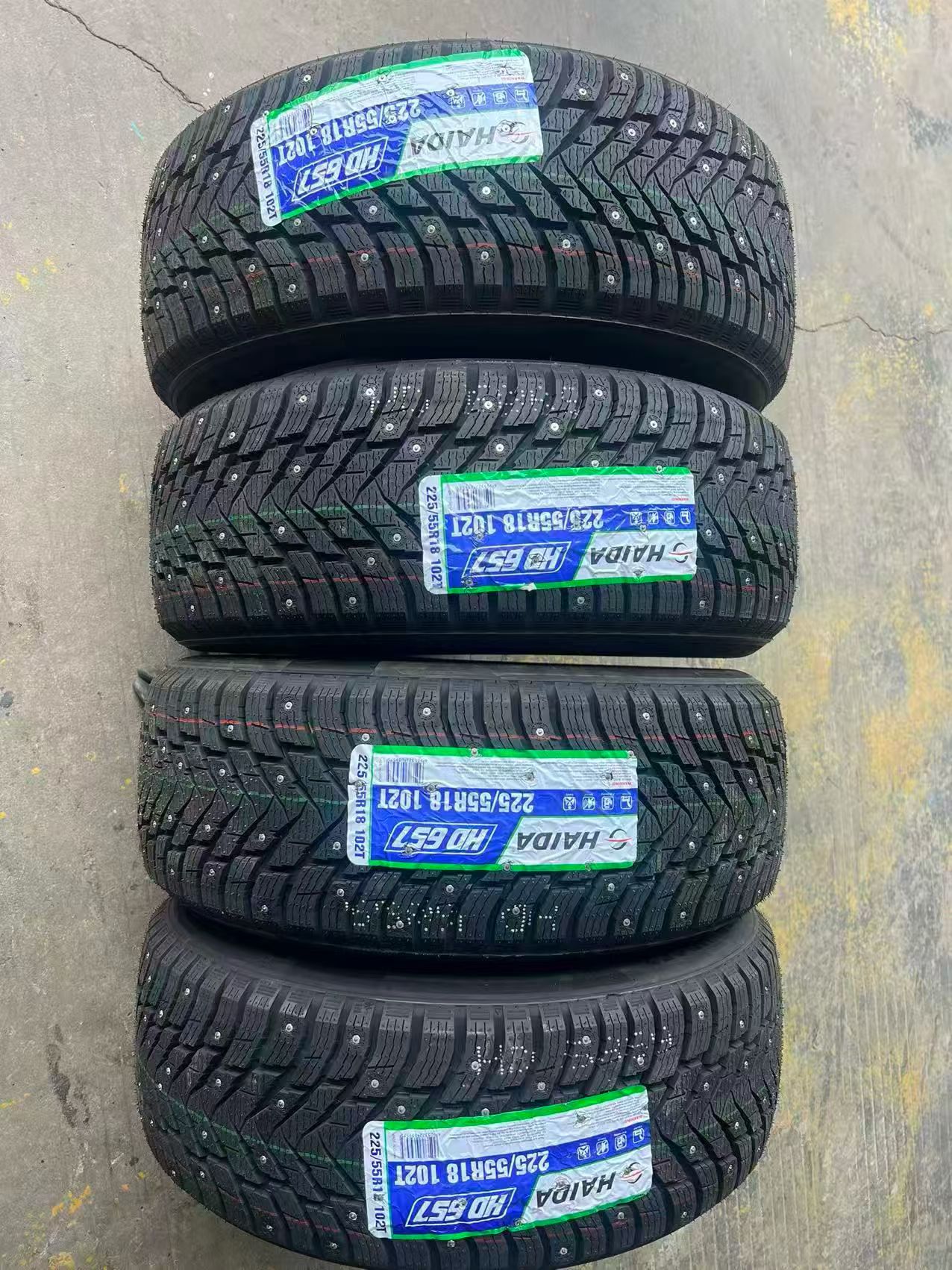 Haida Majin studded snow tires 215 225 235/55R18 245/45R19 are studded snow tires