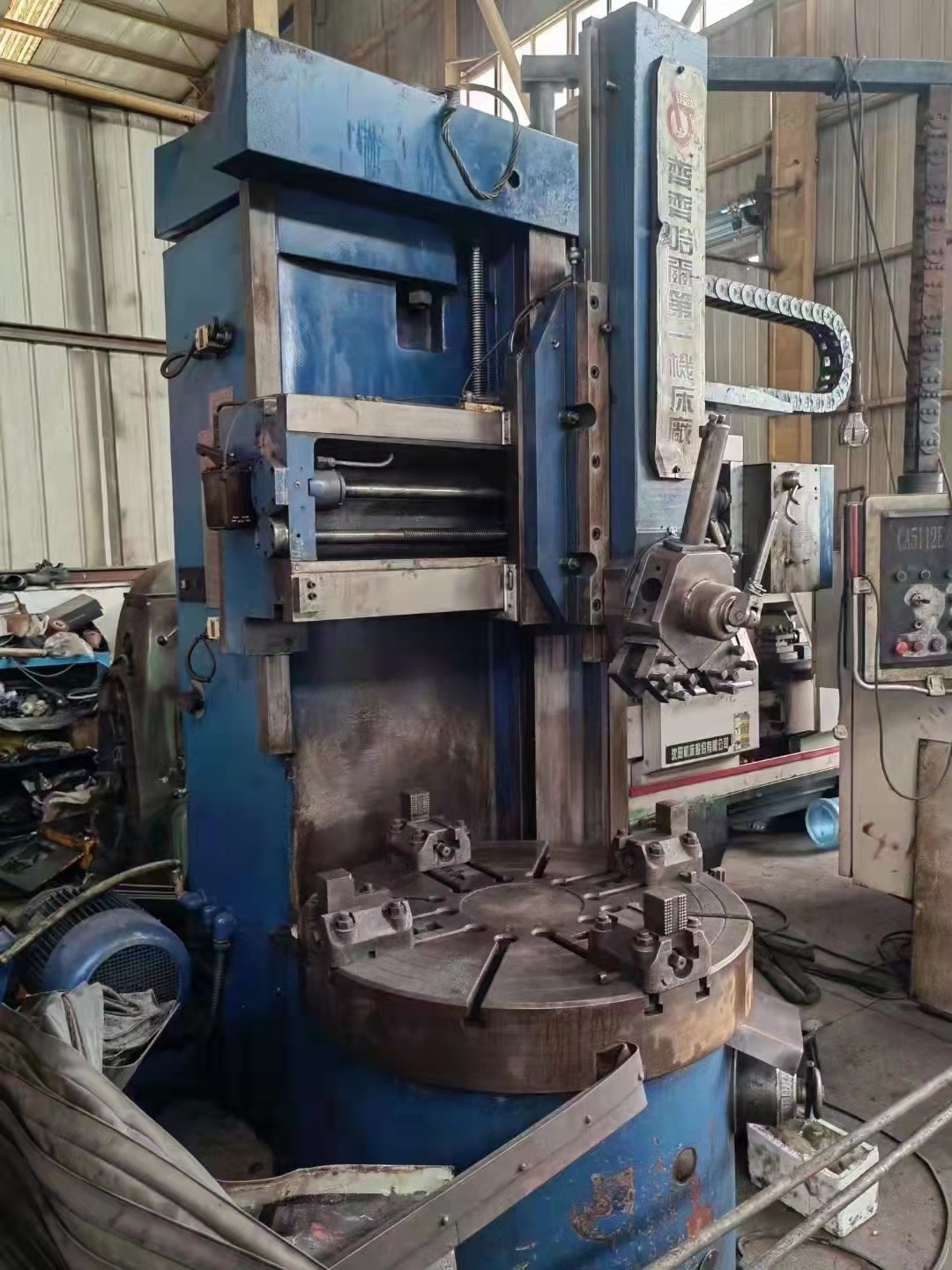 处理二手齐重CA5112Ex10-5单柱立式车床二手立车二手立车