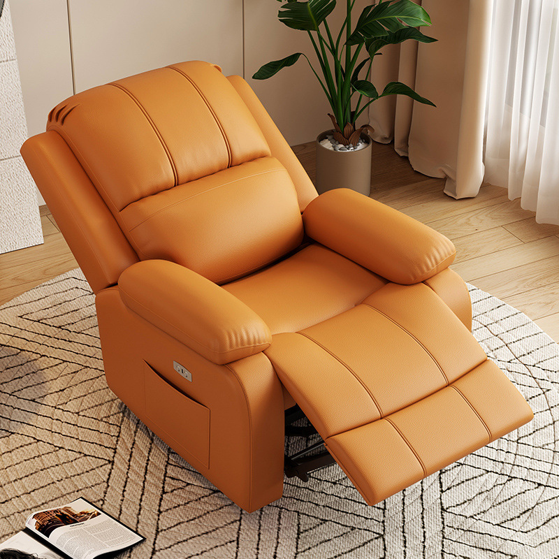Sofá espacial de primera clase sala de estar doméstica manicuría belleza multifuncional se puede acostar masaje eléctrico mecedor perezoso