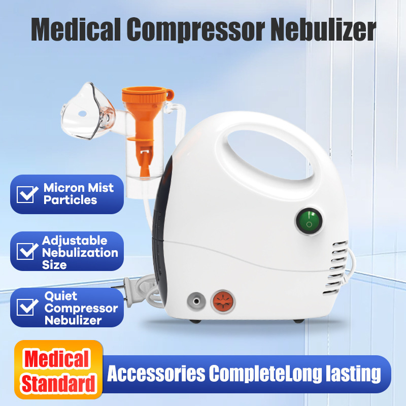 Medical Household Atomization Machine Air Compression Type Phlegm Resolving Cough Clearing Lung Adult Children Household Small Nebulizer