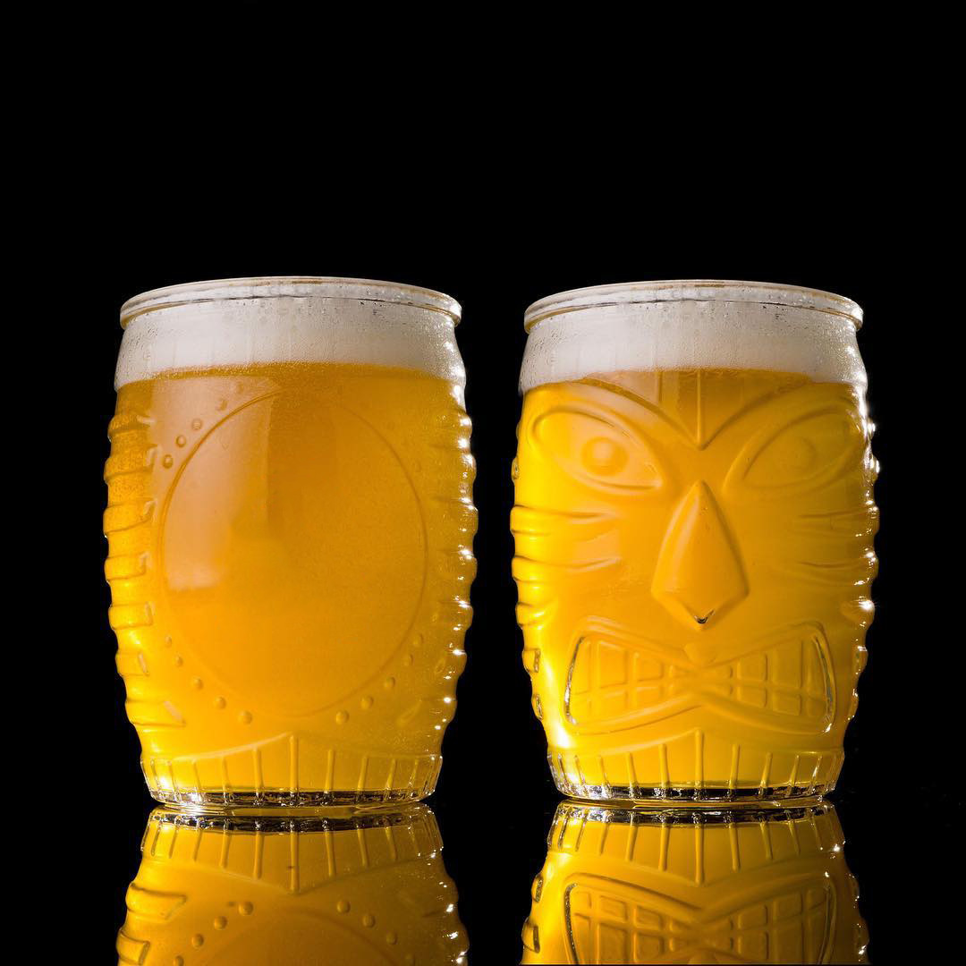 Taza TiKi artificial Creativo Tropical Hawaii Cocktail Ghost Face Native Native Native Native Nation Taza de jugo de cerveza