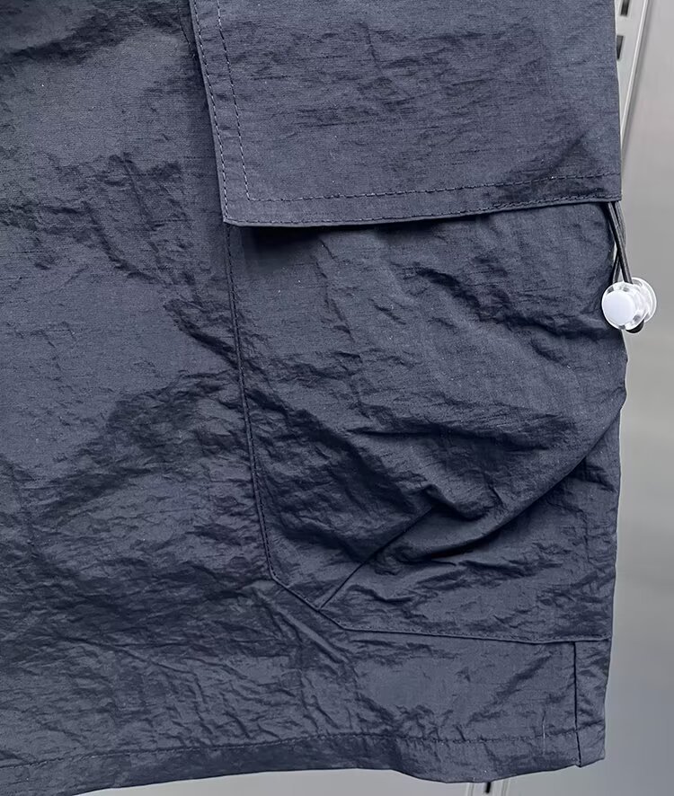 Ultra-Lightweight Men's Quick-Dry Cargo Shorts - Breathable Casual Athletic Shorts With Multiple Pockets For Summer, Beach, And Outdoor Activities_viptrois.com