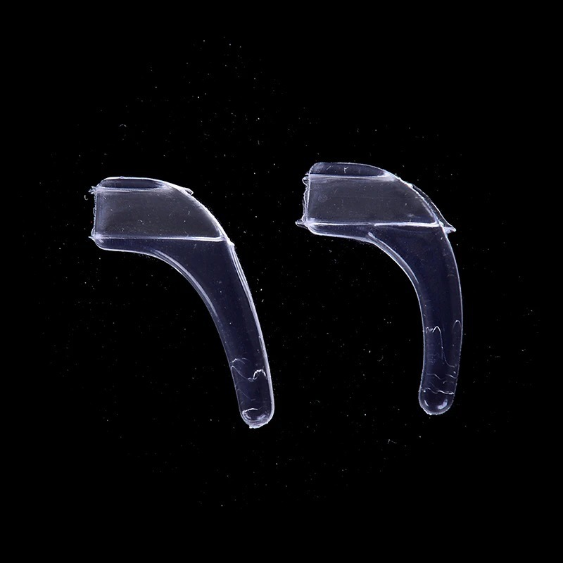 Eye strap anti-slip device, silicone ear hook bracket, children's anti-drop eye frame leg hook holder