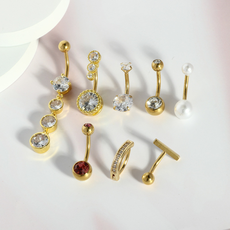 Labret piercing jewelry detail image