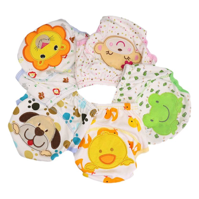 Летние Детские хлопковые учебные штаны с вышивкой, сумка для подгузников, водонепроницаемые тренировочные штаны, герметичные дышащие штаны для хлеба